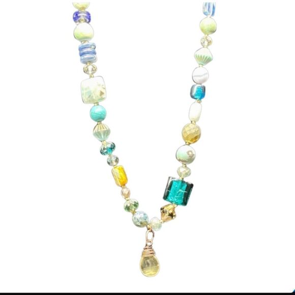 HANDCRAFTED Boho Chic Necklace - Picture 1 of 4